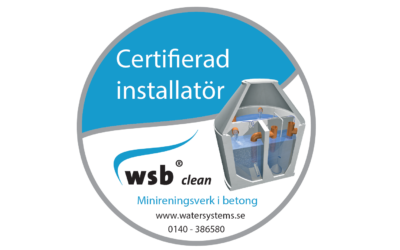 Certifieringskurs WSB Clean minireningsverk