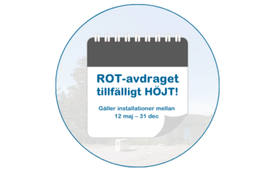ROT-avdraget höjs tillfälligt till 50% – passa på att uppgradera avloppet!